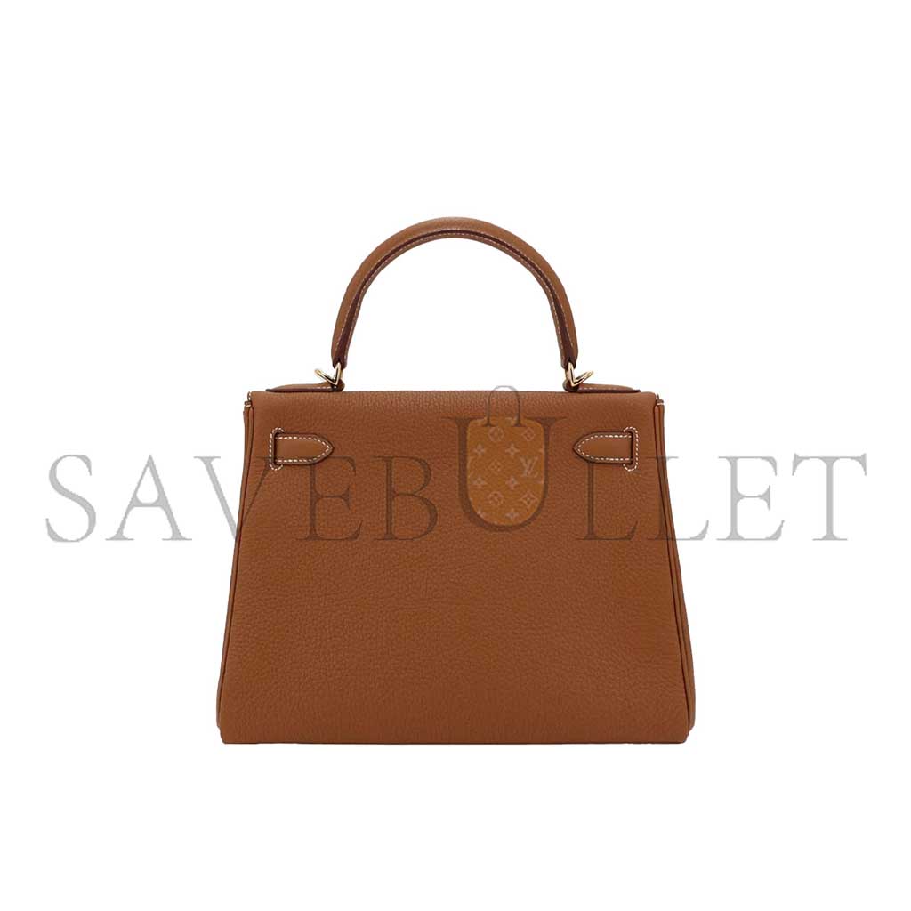 H**mes kelly 28 gold brown gold togo gold buckle (28*22*10cm)